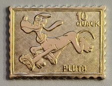 Francobollo quack pluto usato  Milano