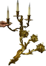 Antique french candle for sale  HAMPTON