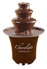 Máquina de fonte elétrica de fondue de chocolate Nostalgia 3 camadas para festas, 8 onças comprar usado  Enviando para Brazil
