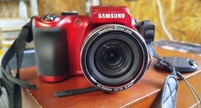Appareil photo numérique 16.2 mpixels WB100 - Rouge + Samsung Zoom comprar usado  Enviando para Brazil
