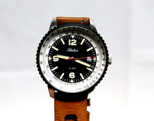 Relógio masculino Selectron Maverick pulseira de couro marrom, usado comprar usado  Enviando para Brazil