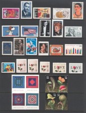 2001 Conjunto de Ano Comemorativa Dos Eua * 102 Selos * com 4 Folhas & Catalogados Em Perfeito Estado-nunca articulada comprar usado  Enviando para Brazil