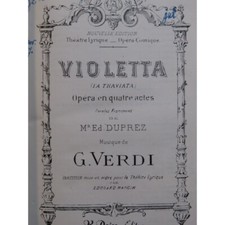 Verdi giuseppe violetta d'occasion  Blois