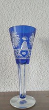 Vase bleikristall blau gebraucht kaufen  Berlin