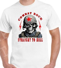 Combat rock shirt for sale  ENFIELD