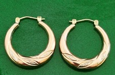 333 gold creolen gebraucht kaufen  Freudenburg