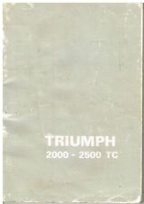 Triumph 2000 2500tc for sale  ALFRETON