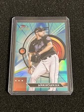 Max Scherzer 2023 Topps Finest Blue Aqua Vapor Refractor #d /250 Mets Rangers comprar usado  Enviando para Brazil