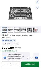 Frigidaire burners stainless for sale  Waxhaw