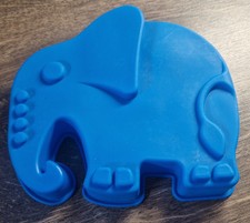 Elefant silikonbackform blau gebraucht kaufen  Großerlach