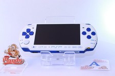 Używany, Tylko konsola Sony PSP 3000 [ranga : A] Kolor: biały niebieski na sprzedaż  Wysyłka do Poland