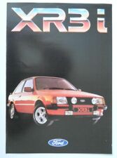 Folheto de vendas Ford Escort Mk3 XR3i original 1982 Reino Unido Mkt comprar usado  Enviando para Brazil