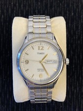 TIMEX estilo retrô leitor fácil pulseira de expansão 35mm relógio masculino data WR30M precisa de taco, usado comprar usado  Enviando para Brazil