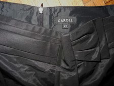 Jupe caroll noire d'occasion  Rouxmesnil-Bouteilles