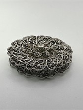 sterling silver pillbox for sale  San Antonio