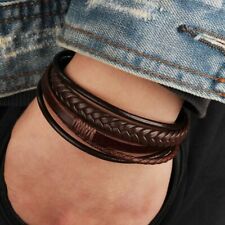 Lederarmband braun herrenarmba gebraucht kaufen  Sulzbach-Rosenberg