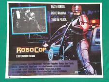 ROBOCOP PETER WELLER NANCY ALLEN PAUL VERHOEVEN CARTÃO LOBBY MEXICANO ESPANHOL comprar usado  Enviando para Brazil