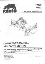 Rhino fm60 fm72 for sale Rhino fm60 fm72 for sale  CALLINGTON