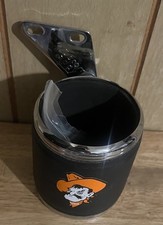 Suporte para copo Kruzer Kustom Kaddy couro cromado freio-embreagem montagem motocicleta OSU comprar usado  Enviando para Brazil