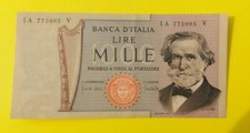 Lire 1000 mille usato  Busseto