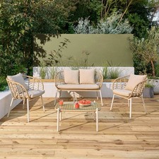 Garden rattan furniture for sale  STAFFORD