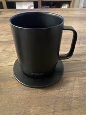 Caneca inteligente de controle de temperatura Ember, 10 oz, caneca de café aquecida controlada por aplicativo comprar usado  Enviando para Brazil