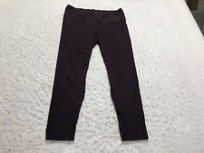 Calça de tornozelo feminina Active Life XL preta texturizada bolsos para pernas elásticos comprar usado  Enviando para Brazil