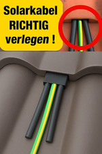 PV Kabeldurchführung Dachdurchführung Kabeldurchgang Ziegeldach geschlitzt, usado comprar usado  Enviando para Brazil