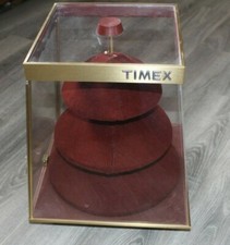 Vintage RARO 60s Timex Relógio Balcão Rotativo Loja Giratória Vitrine  comprar usado Vintage RARO 60s Timex Relógio Balcão Rotativo Loja Giratória Vitrine  comprar usado  Enviando para Brazil
