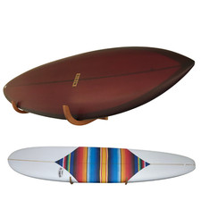 Suporte de parede para prancha de surf COR madeira - bambu ou madeira escura comprar usado  Enviando para Brazil