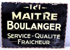 Bakery plastic sign d'occasion  Expédié en Belgium