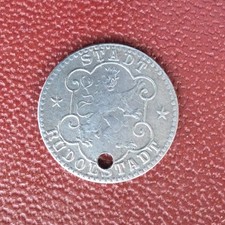 Rudolstadt pfennig 1918 gebraucht kaufen  Helmbrechts