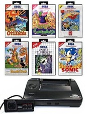 SEGA Master System 2+ Pad + Sonic, Lemmings, Mickey Mouse, Ottifants Etc Zub comprar usado  Enviando para Brazil