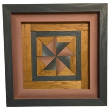 Bloco de colcha padrão arte de parede madeira mosaico emoldurado vintage madeira assinado, usado comprar usado Bloco de colcha padrão arte de parede madeira mosaico emoldurado vintage madeira assinado, usado comprar usado  Enviando para Brazil