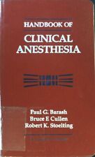 Handbook clinical anesthesia gebraucht kaufen  Koblenz