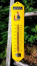 Ancien thermomètre émaillé d'occasion  Mehun-sur-Yèvre