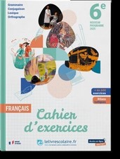 Cahier exercices 6e d'occasion  Dirinon