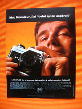Publicite presse leicaflex d'occasion  Mazamet