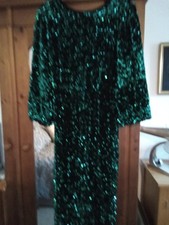 Green velvet sequin for sale  DONCASTER