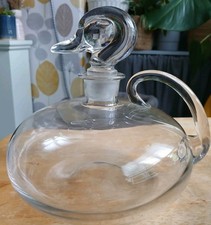 Glass carafe decanter for sale  LIVERSEDGE