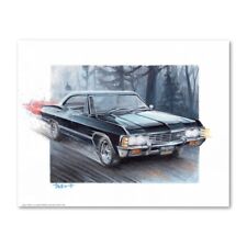 Cartaz assinado SUPERNATURAL 1967 Chevy Impala bebê impressão arte de parede 11x14 sem moldura comprar usado  Enviando para Brazil