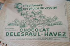 Buvard chocolat delespaul d'occasion  France