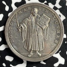 1817 Alemanha Prússia Martinho Lutero 300º aniversário Lote de medalhas Reformation #JM9780 30mm comprar usado  Enviando para Brazil