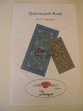 Colcha de corredor de mesa Quarterpath Road padrão por Love 2 designs de colcha comprar usado  Enviando para Brazil