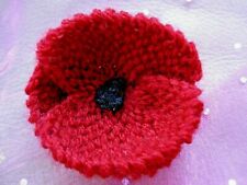 Knitted red poppy for sale  POULTON-LE-FYLDE