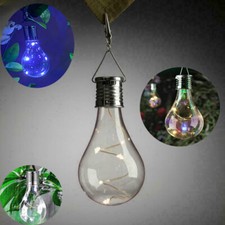 Clipe suspenso lâmpadas LED movidas a energia solar lâmpada quente para jardim ao ar livre acampamento comprar usado  Enviando para Brazil