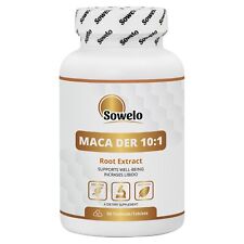 Extrato de raiz de maca 500mg 10:1 – Adaptógeno, vitalidade e suporte ao estresse – Sowelo comprar usado  Enviando para Brazil