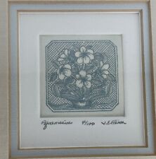 Aquamarine etching fischer for sale  Cincinnati
