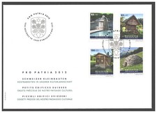 Schweiz 2012 - Mi. 2249 - 2252 "Pro Patria - Kleinbauten" auf FDC, usado comprar usado  Enviando para Brazil