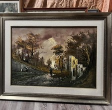 Dipinto tela con usato Dipinto tela con usato  San Quirico d'Orcia